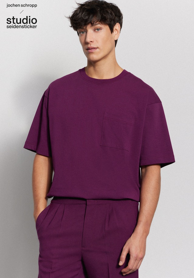 T-Shirt Oversized in Purple |  Seidensticker Onlineshop