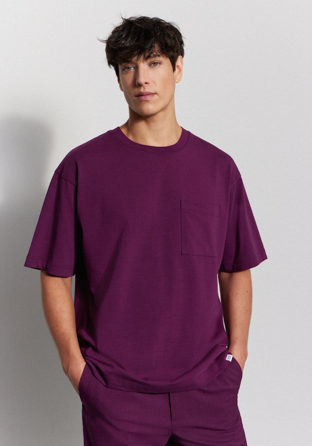 T-Shirt Oversized in Purple |  Seidensticker Onlineshop