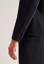Regular Overshirt Uni in Dunkelblau |  Seidensticker Onlineshop