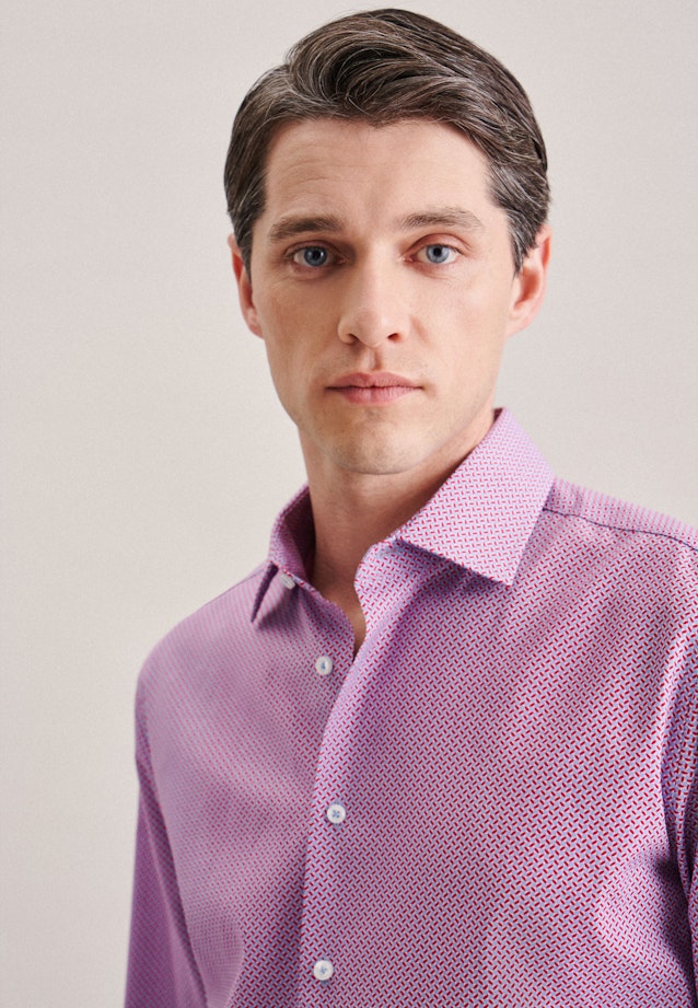 Slim Chemise d'affaires Imprimé in Rouge |  Seidensticker Onlineshop