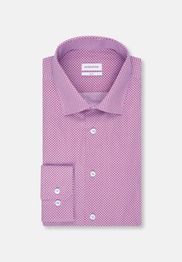 Slim Chemise d'affaires Imprimé in Rouge |  Seidensticker Onlineshop