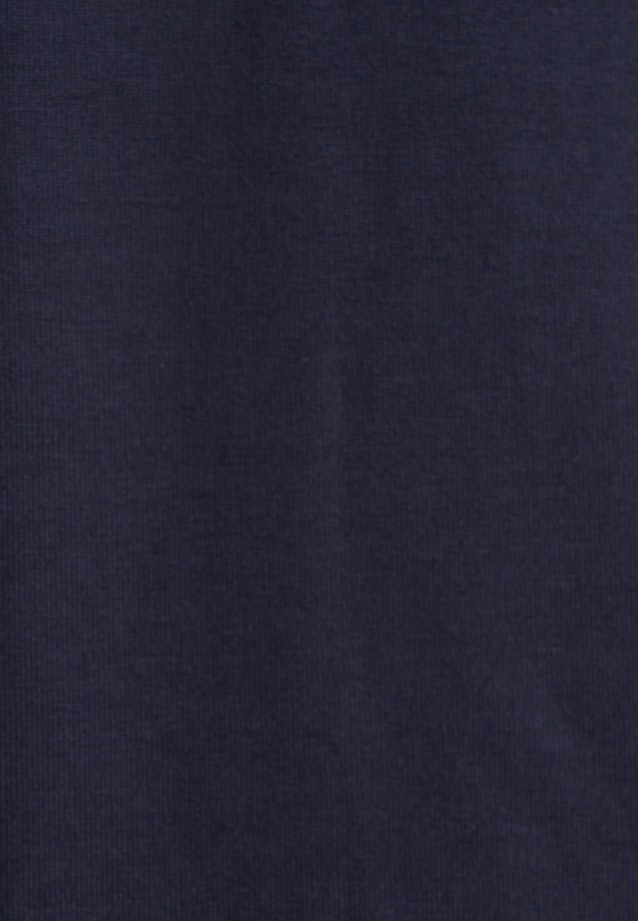lange Arm Jersey Shirtblouse in Donkerblauw |  Seidensticker Onlineshop