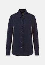 Hemdbluse Uni in Dunkelblau |  Seidensticker Onlineshop