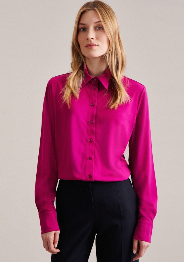 Shirt blouse Uni in Pink | Seidensticker Onlineshop