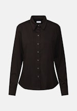 Hemdbluse Uni in Schwarz |  Seidensticker Onlineshop