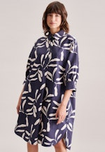 Robe Oversized Manchon 3/4 in Bleu Foncé |  Seidensticker Onlineshop