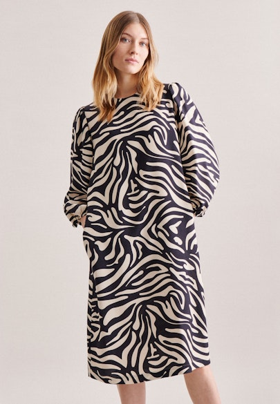 Dress Print in Dark Blue |  Seidensticker Onlineshop