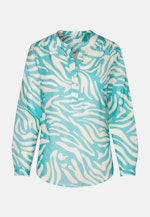 Long sleeve Voile Tunic in Turquoise |  Seidensticker Onlineshop