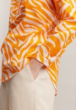 Long sleeve Voile Tunic in Orange |  Seidensticker Onlineshop