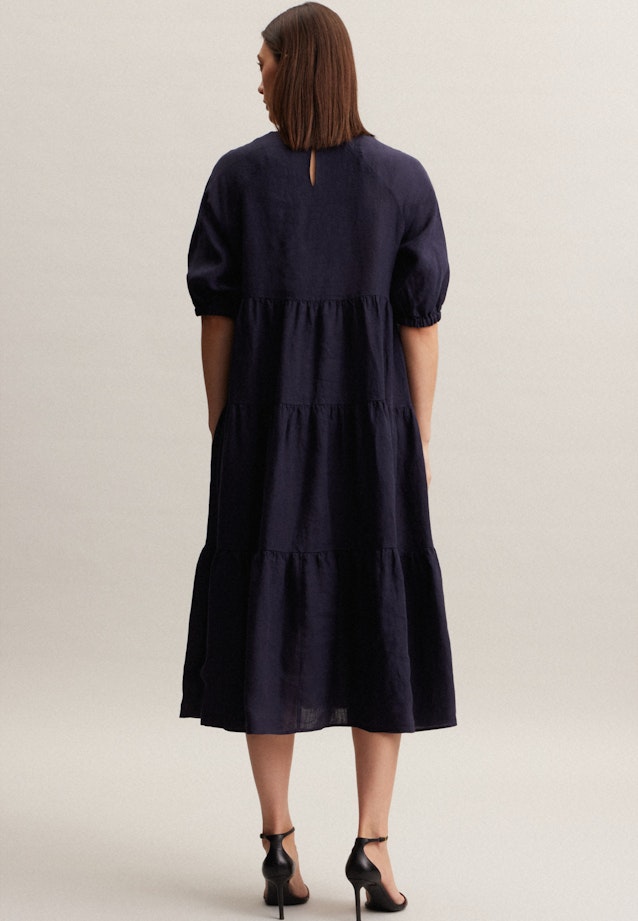 Crew Neck Dress in Dark Blue | Seidensticker Onlineshop