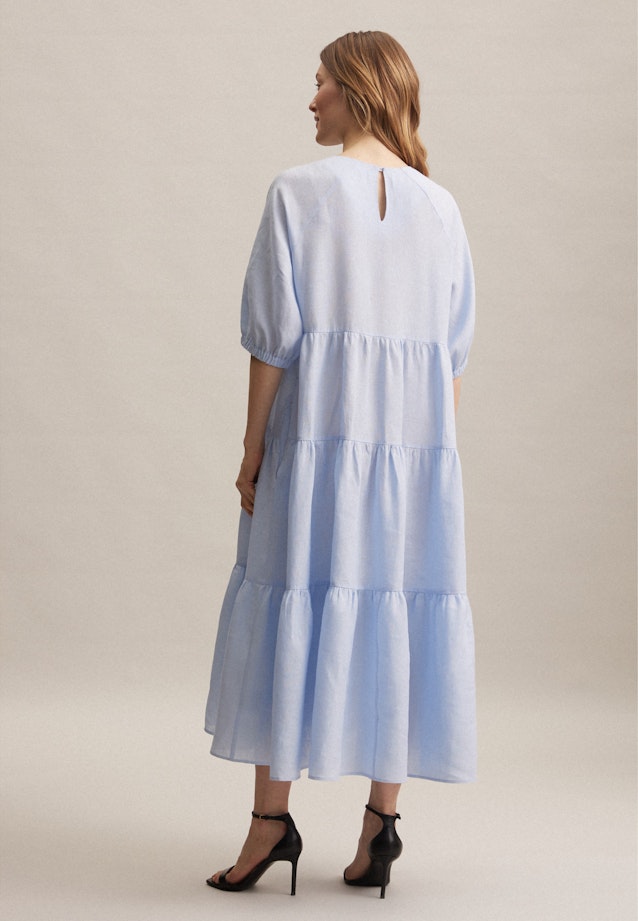 Robe Regular Manchon 3/4 in Bleu Clair | Seidensticker Onlineshop