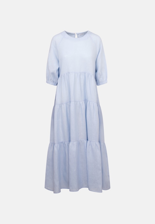 Rundhals Kleid Regular in Hellblau |  Seidensticker Onlineshop