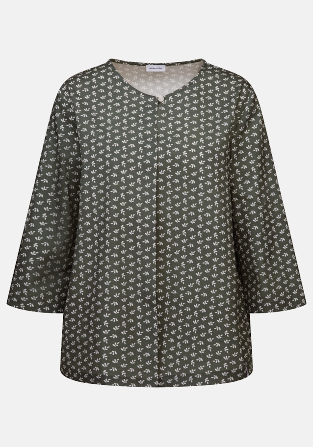Rundhals Pyjama Top in Green |  Seidensticker Onlineshop