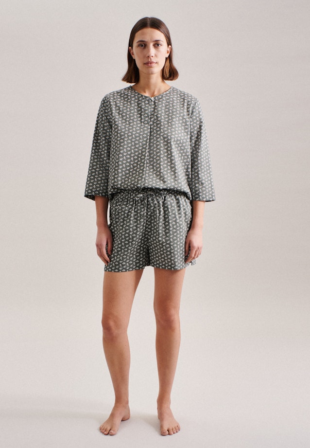 Pyjamahose aus 100% Baumwolle in Grün |  Seidensticker Onlineshop