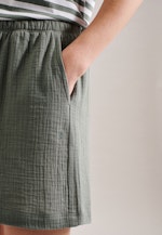 Pantalon de pyjama en 100% coton in Vert |  Seidensticker Onlineshop