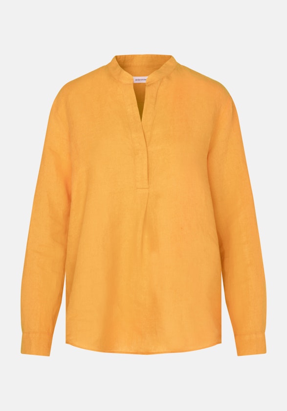 Long sleeve Linen Tunic in Orange |  Seidensticker Onlineshop
