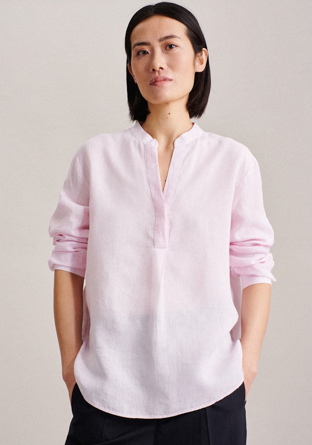 Long sleeve Linen Tunic in Pink | Seidensticker Onlineshop