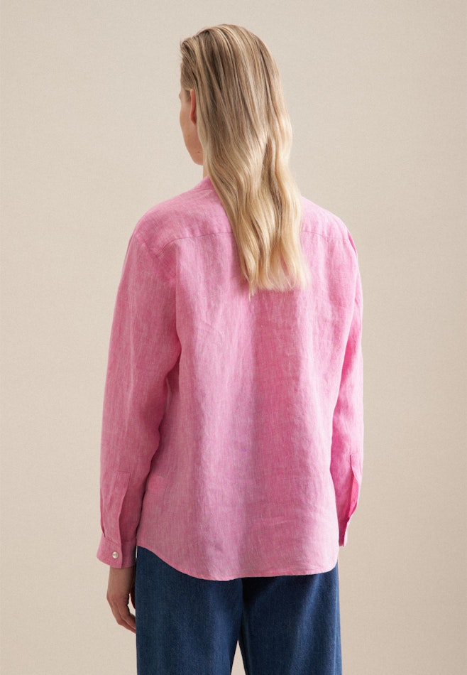 Long sleeve Linen Tunic in Pink | Seidensticker online shop