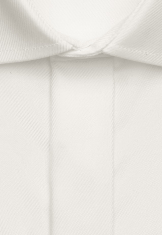 Shaped Smokinghemd Uni in Ecru |  Seidensticker Onlineshop