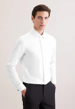 Shaped Tuxedo shirt Uni in White |  Seidensticker Onlineshop