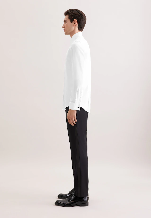 Shaped Tuxedo shirt Uni in White |  Seidensticker Onlineshop