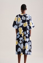 Robe Regular Manche Courte in Bleu Foncé |  Seidensticker Onlineshop