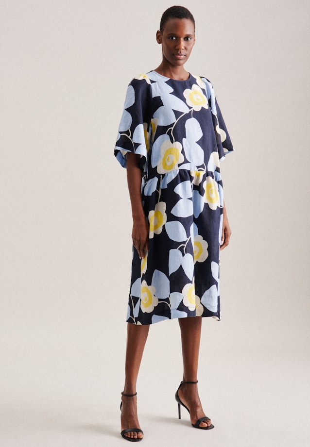 Dress Print in Dark Blue |  Seidensticker Onlineshop