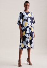 Robe Regular Manche Courte in Bleu Foncé |  Seidensticker Onlineshop