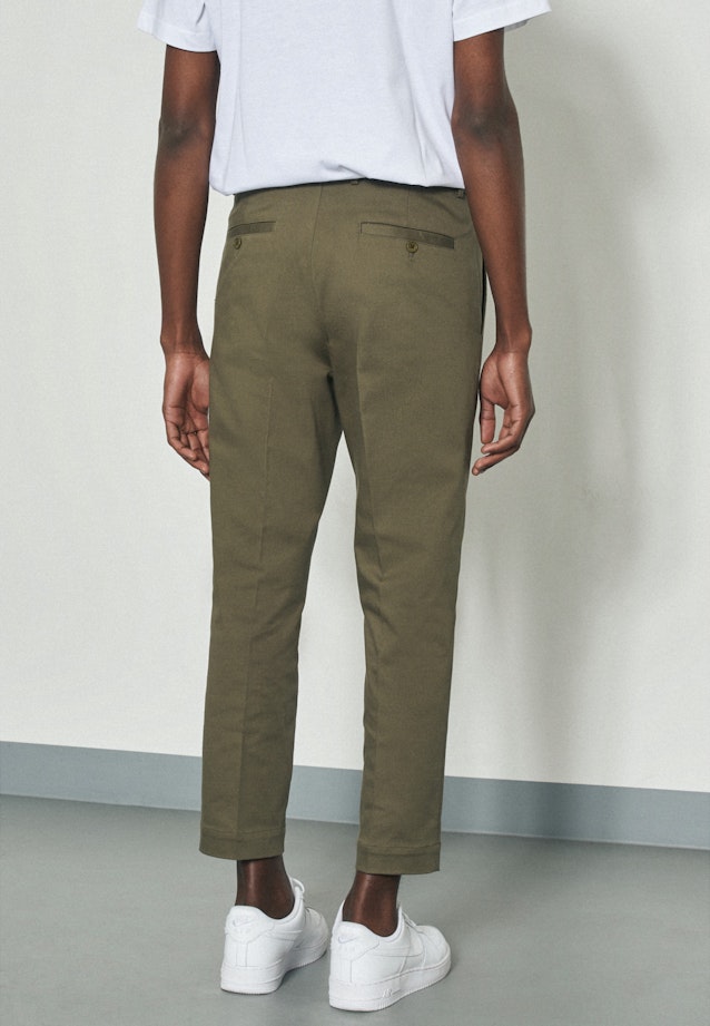 Regular Chinohose Uni in Grün |  Seidensticker Onlineshop