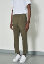 Regular Chinohose Uni in Grün |  Seidensticker Onlineshop