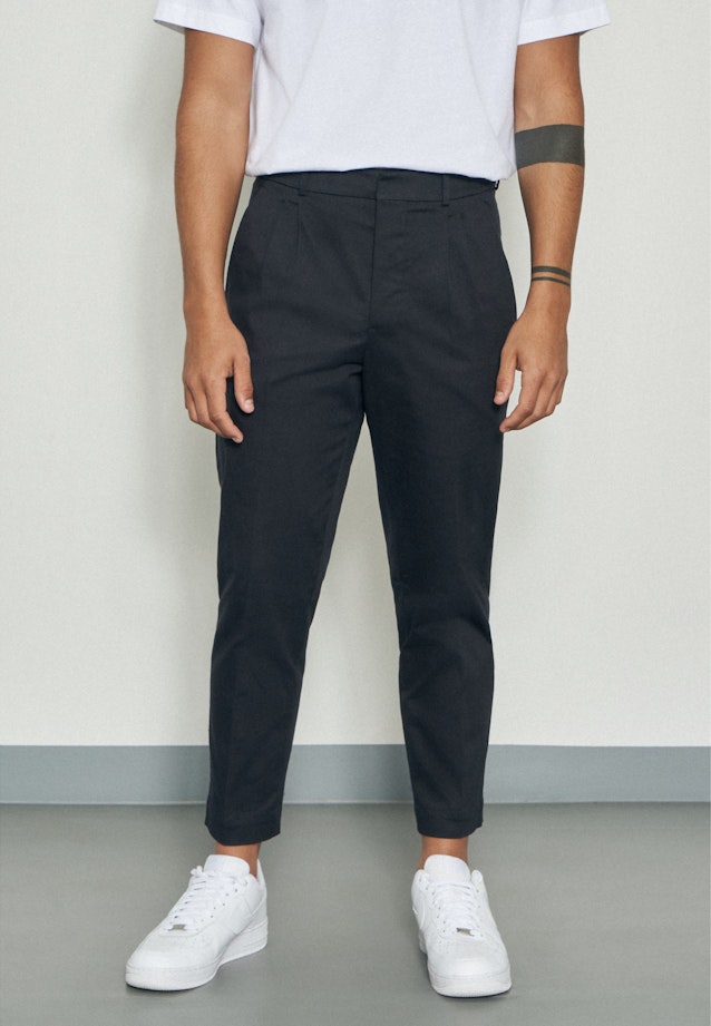 Pantalon chino Regular in Bleu Foncé |  Seidensticker Onlineshop