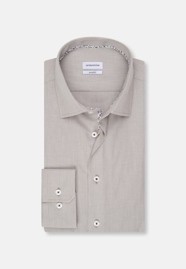 Shaped Chemise d'affaires Uni in Vert |  Seidensticker Onlineshop