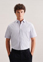 Comfort Business shirt Check in Brown |  Seidensticker Onlineshop