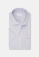 Comfort Business Hemd Karo in Braun |  Seidensticker Onlineshop