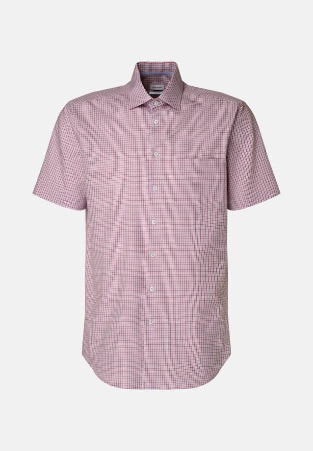 Comfort Business shirt Check in Red |  Seidensticker Onlineshop