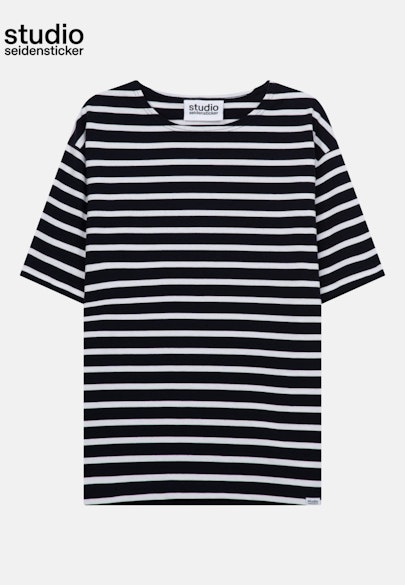 T-Shirt Stripes in Dark Blue |  Seidensticker Onlineshop