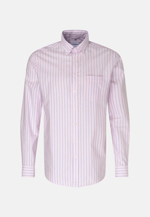 Regular Chemise d'affaires rayures in Rose Fuchsia |  Seidensticker Onlineshop