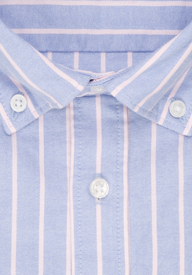 Business Shirt in Regular with Button-Down-Collar in Light Blue |  Seidensticker Onlineshop