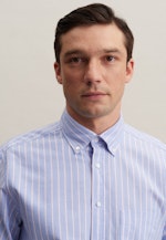 Regular Chemise d'affaires rayures in Bleu Clair |  Seidensticker Onlineshop