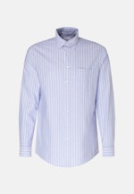 Regular Chemise d'affaires rayures in Bleu Clair |  Seidensticker Onlineshop