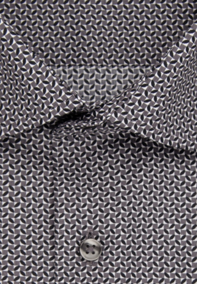 Regular Chemise d'affaires Imprimé in Gris |  Seidensticker Onlineshop