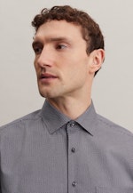 Regular Chemise d'affaires Imprimé in Gris |  Seidensticker Onlineshop