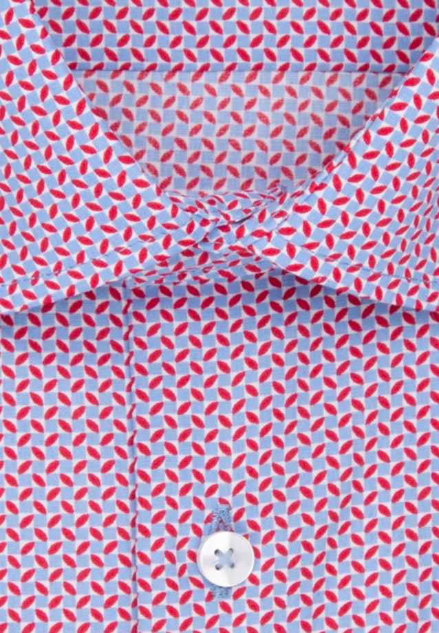 Regular Business Hemd Druck in Rot |  Seidensticker Onlineshop