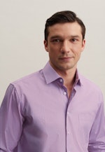 Regular Business Hemd Druck in Rot |  Seidensticker Onlineshop