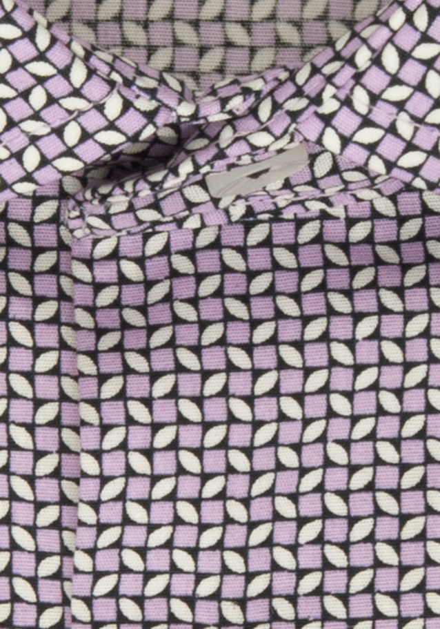 Business Shirt in Regular with Kent-Collar in Purple |  Seidensticker Onlineshop