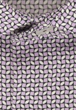 Regular Chemise d'affaires Imprimé in Lilas |  Seidensticker Onlineshop