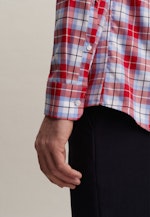 Regular Business Hemd Karo in Rot |  Seidensticker Onlineshop