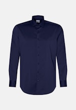 Regular Performance-Hemd Uni in Dunkelblau |  Seidensticker Onlineshop