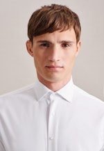 Regular Chemise Performance Uni in Blanc |  Seidensticker Onlineshop