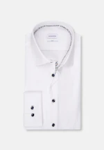 Slim Chemise d'affaires Uni in Blanc |  Seidensticker Onlineshop